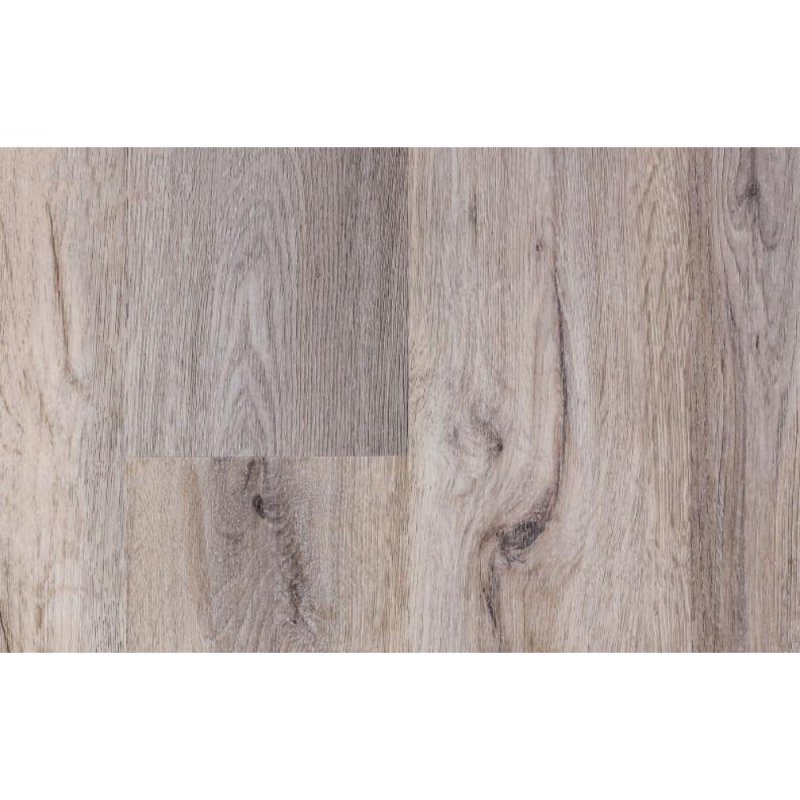 LIONS FLOOR Versa 7\" x 48\" SPC Vinyl Plank - White Wash - LI-W01