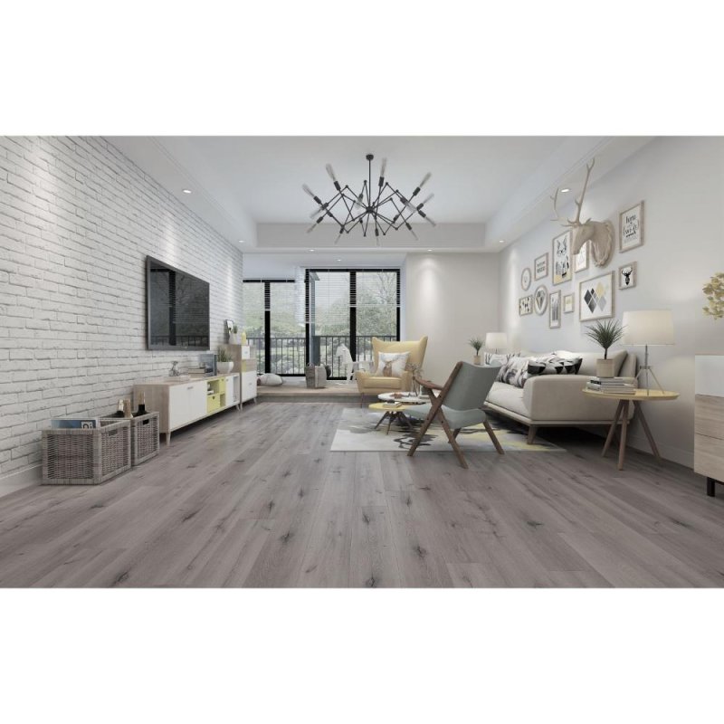 (image for) LIONS FLOOR Versa 7" x 48" SPC Vinyl Plank - Grey Horizon - LI-W03