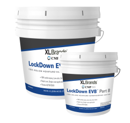 XL Brands LockDown EVB 100% Solids Moisture-Vapor-Barrier Coating 2.5 Gal. Kit