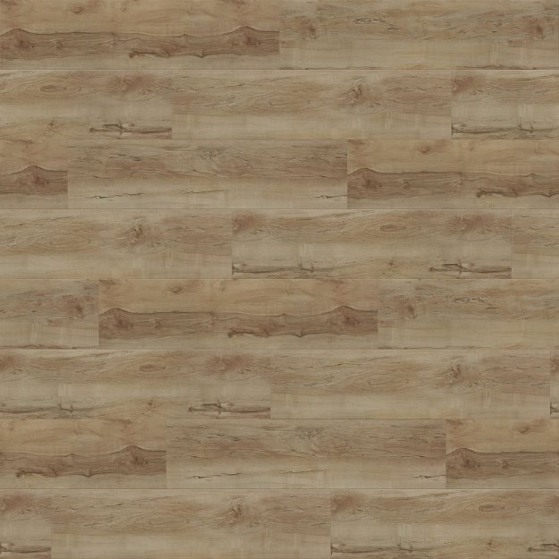 (image for) Primo Wood Plus 9-3/8" x 60" Waterproof Laminate Plank - Lodge Maple PWP61013