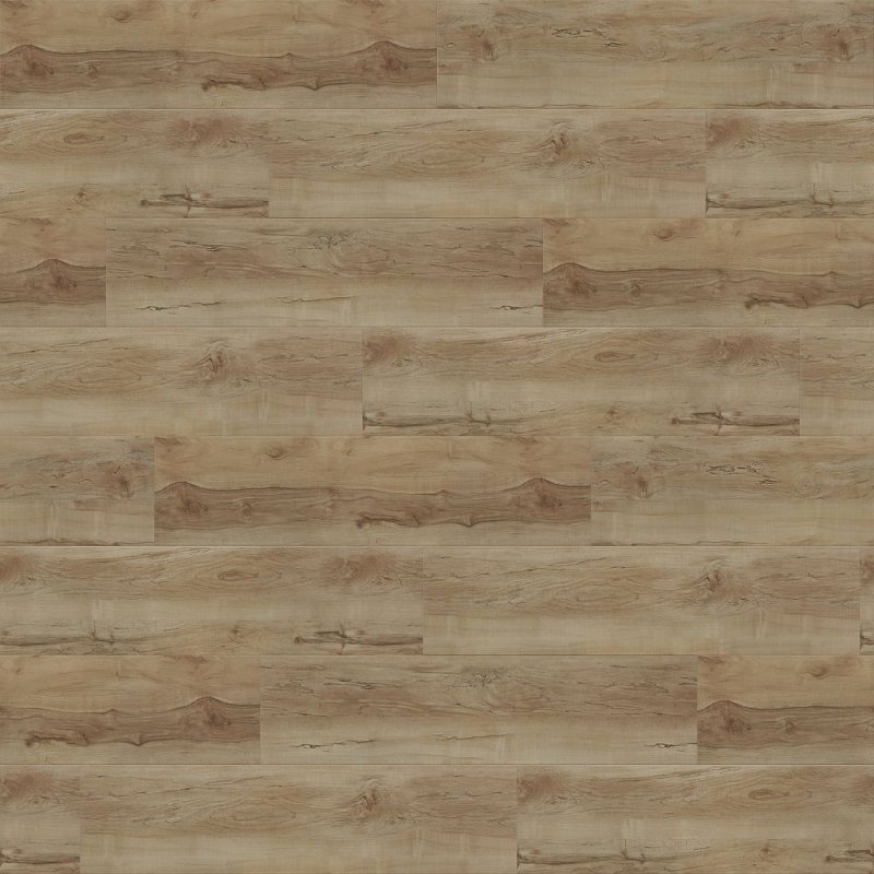 Primo Wood Plus 9-3/8\" x 60\" Waterproof Laminate Plank - Lodge Maple PWP61013