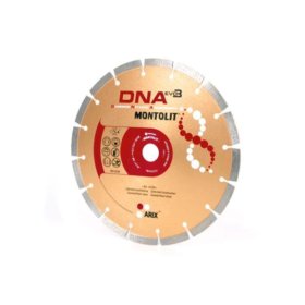 MONTOLIT LX125 5" Gold Line DNA Laser Segmented Rim Blade
