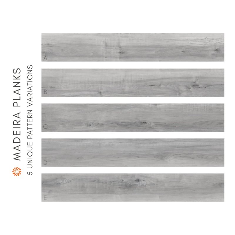 (image for) SOLSTONE Coastal 7" x 48" SPC Luxury Vinyl Plank 20mil - Madeira