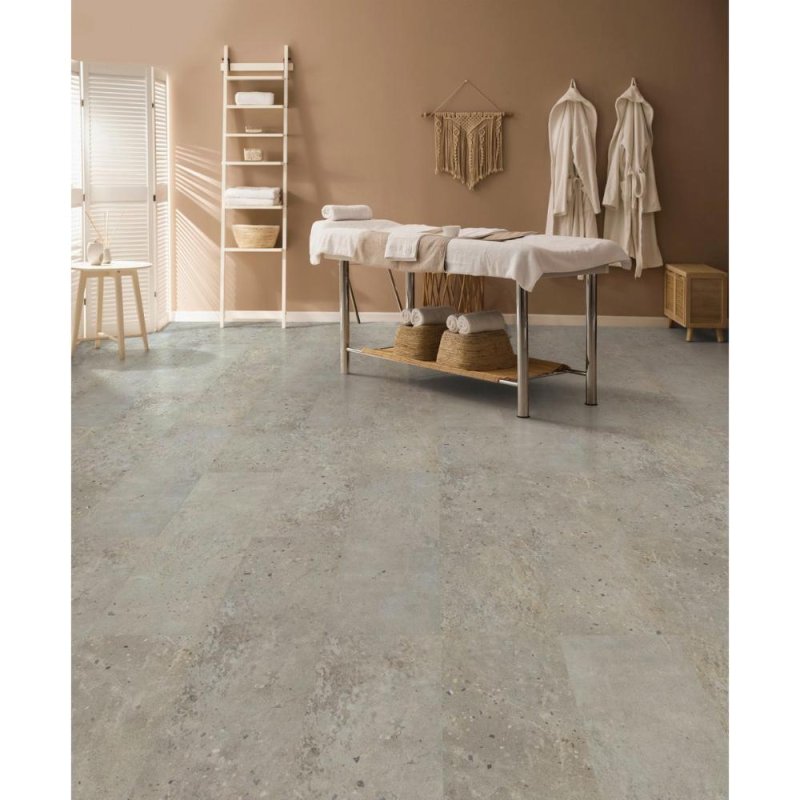 (image for) Mattrexx Concreto 12" x 36" Luxury Vinyl Tile DB - Biscotti - 462 001