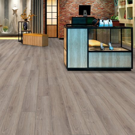 (image for) Parkay Mercury 9-1/2" x 54-3/8" Waterproof Laminate Plank - Sky Gray LF-PARMERSKY