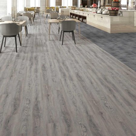 (image for) Next Floor Bandwidth 19.7" x 19.7" Solution-Dyed Nylon Carpet Tiles - Meteorite NF883008