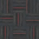 (image for) Next Floor Hightlight 19.7" x 39.4" Solution-Dyed Nylon Carpet Tiles - Midnight Flare NF707101