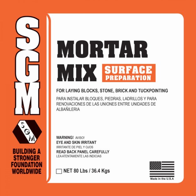 (image for) SGM MMG Mortar Mix - 80 Lb. Bag