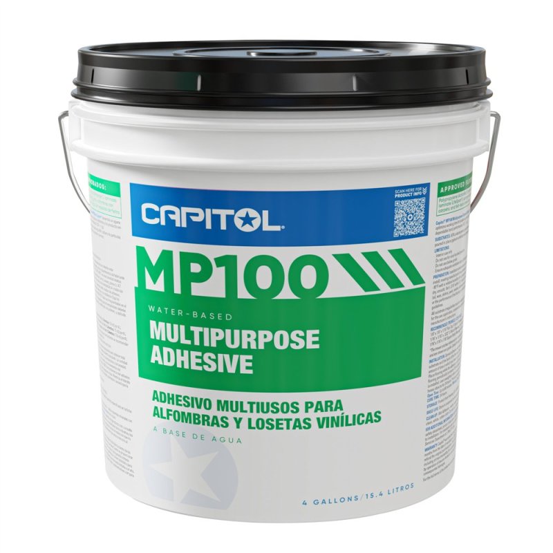 CAPITOL MP100 Multipurpose Carpet & Sheet Vinyl Adhesive - 4 Gal