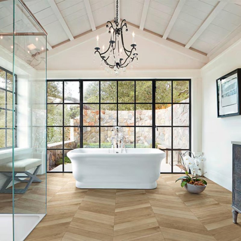 (image for) Marazzi Treverksoul 4X21 Tile - Neutral Chevron TR60