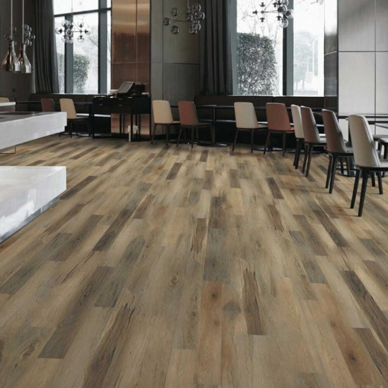 (image for) Next Floor Center Point 6" x 48 Luxury Vinyl Plank - Rich Hickory - NF464009
