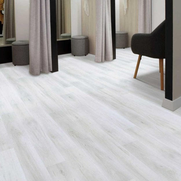 (image for) Next Floor Center Point 6" x 48 Luxury Vinyl Plank - Winter Hickory - NF464007