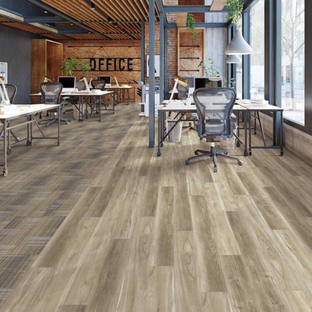 (image for) Next Floor Coastal Resort 7 1/4" x 48 Luxury Vinyl Plank DB - Light Twine - NF439002