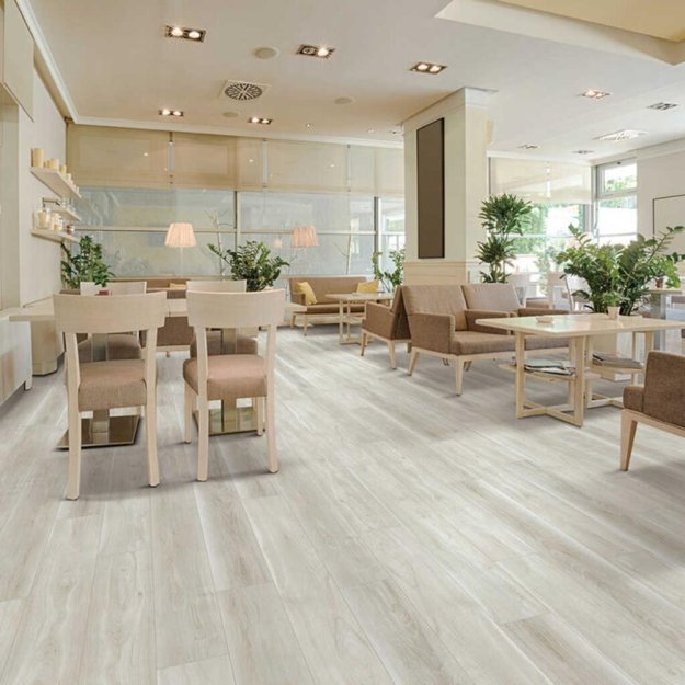 (image for) Next Floor Coastal Resort 7 1/4" x 48 Luxury Vinyl Plank DB - Mineral White Maple - NF439051