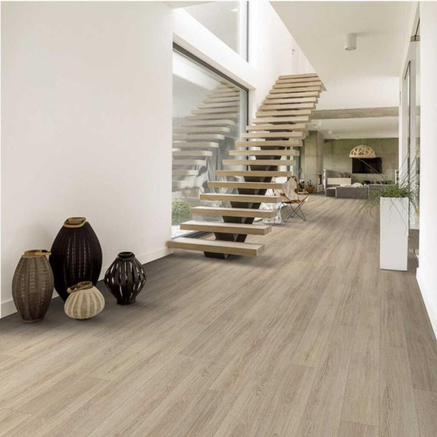 (image for) Next Floor Donnington 9.25" x 60.25" DropFit Loose Lay- Silver Oak 450 543