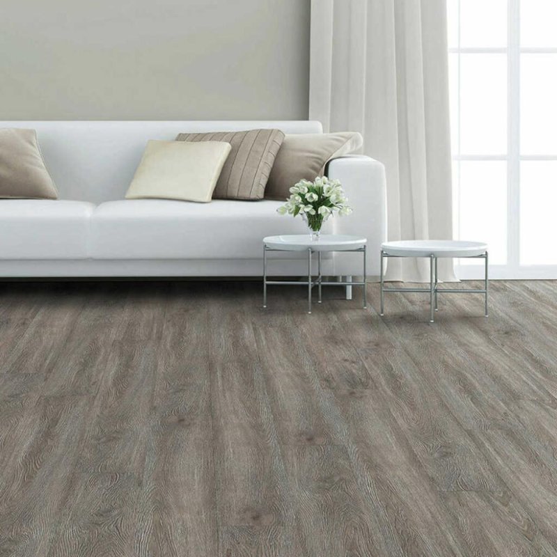 (image for) Next Floor Indestructible 7 1/4" x 48 Luxury Vinyl Plank DB - Pewter Oak - 415 056