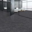(image for) Next Floor Tuscan Sandstone 12" x 24" Luxury Vinyl Tile DB - Carbon - NF446108