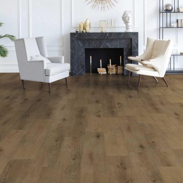 (image for) Next Floor Wildwood 7" x 60" Luxury Vinyl Plank - Nutbrown Oak NF581014