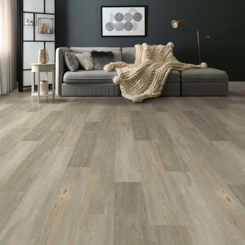 (image for) Next Floor Botanica 7.8" x 48" Luxury Vinyl Plank - Heritage Gray NF587007
