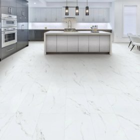 Next Floor Monumental Plus 12" x 36" Luxury Vinyl Plank - Honed Carrara NF570106 Next Floor Monumental Plus 12" x 36" Luxury Vinyl Plank - Honed Carrara NF570106