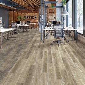 Next Floor Epic 7" x 48" Luxury Vinyl Plank - Light Twine 586 002