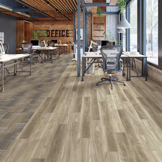 (image for) Next Floor Epic 7" x 48" Luxury Vinyl Plank - Light Twine 586 002