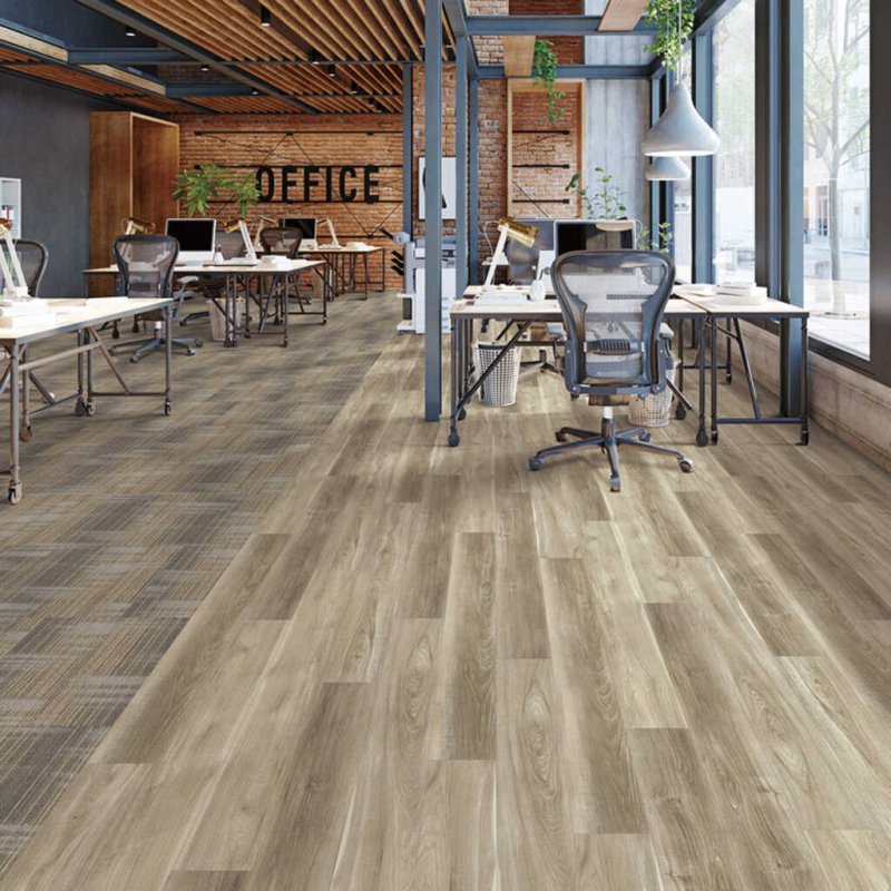 (image for) Next Floor Epic 7" x 48" Luxury Vinyl Plank - Light Twine 586 002