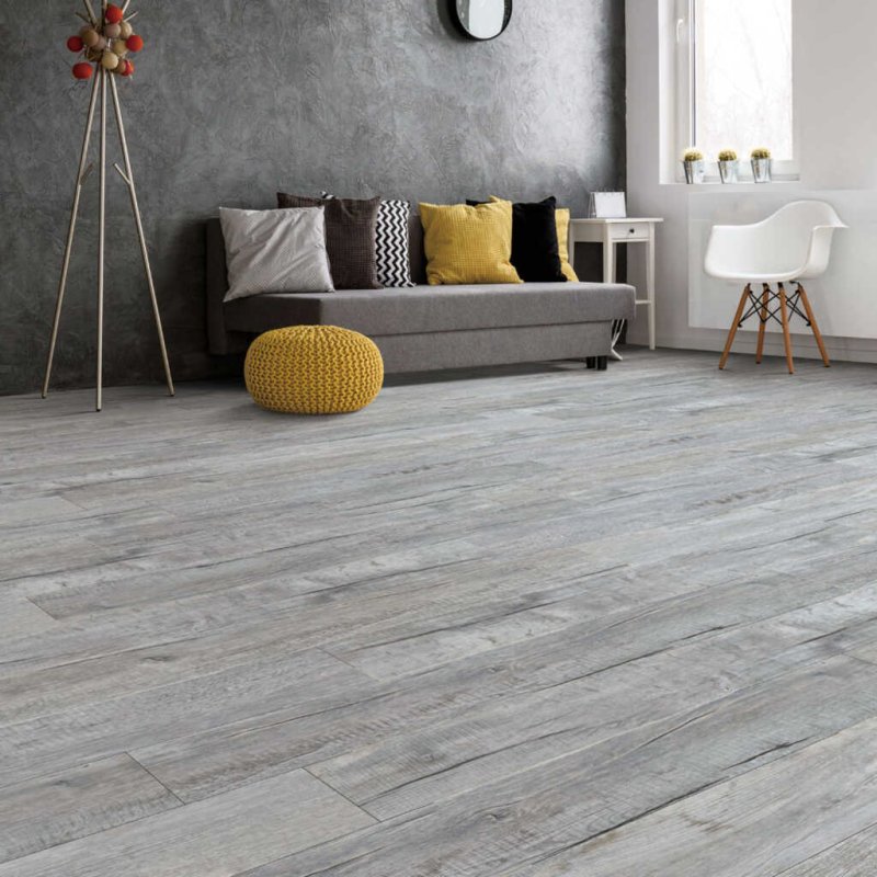 (image for) Next Floor Epic 7" x 48" Luxury Vinyl Plank - Silver Rustic Oak 586 110