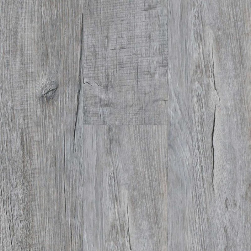 Next Floor Epic 7\" x 48\" Luxury Vinyl Plank - Silver Rustic Oak 586 110