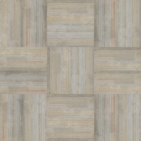(image for) Next Floor Element 19.7" x 39.4" Solution-Dyed Twisted Polypropylene Carpet Tiles - Camel NF764001