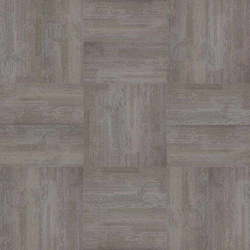 Next Floor Element 19.7\" x 39.4\" Solution-Dyed Twisted Polypropylene Carpet Tiles - Flannel NF764005