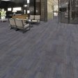 (image for) Next Floor Element 19.7" x 39.4" Solution-Dyed Twisted Polypropylene Carpet Tiles - Blue Stone NF764007