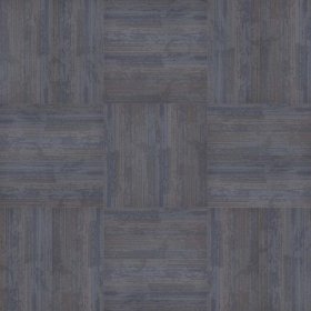 Next Floor Element 19.7" x 39.4" Solution-Dyed Twisted Polypropylene Carpet Tiles - Blue Stone NF764007