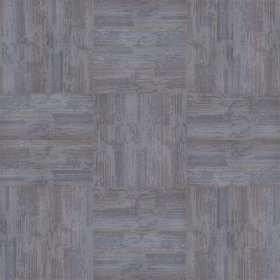Next Floor Element 19.7" x 39.4" Solution-Dyed Twisted Polypropylene Carpet Tiles - Steel Blue NF764011