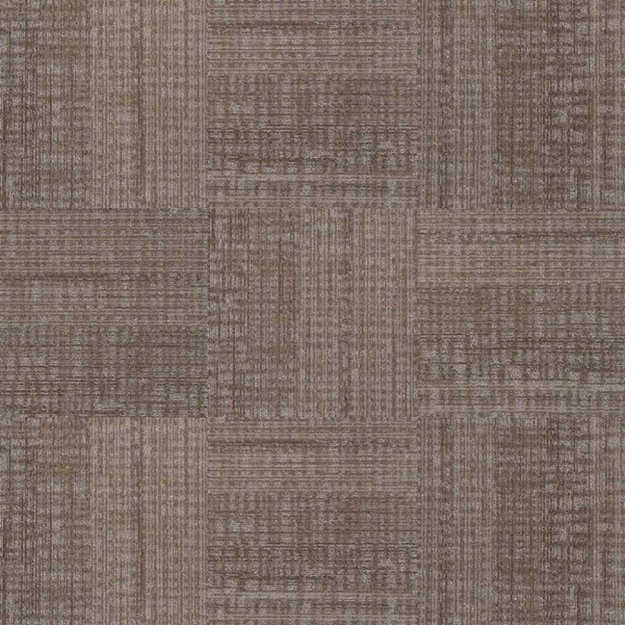 (image for) Next Floor Invincible II 19.7" x 19.7" Solution-Dyed Nylon Fiber System Carpet Tiles - Alpaca NF851120