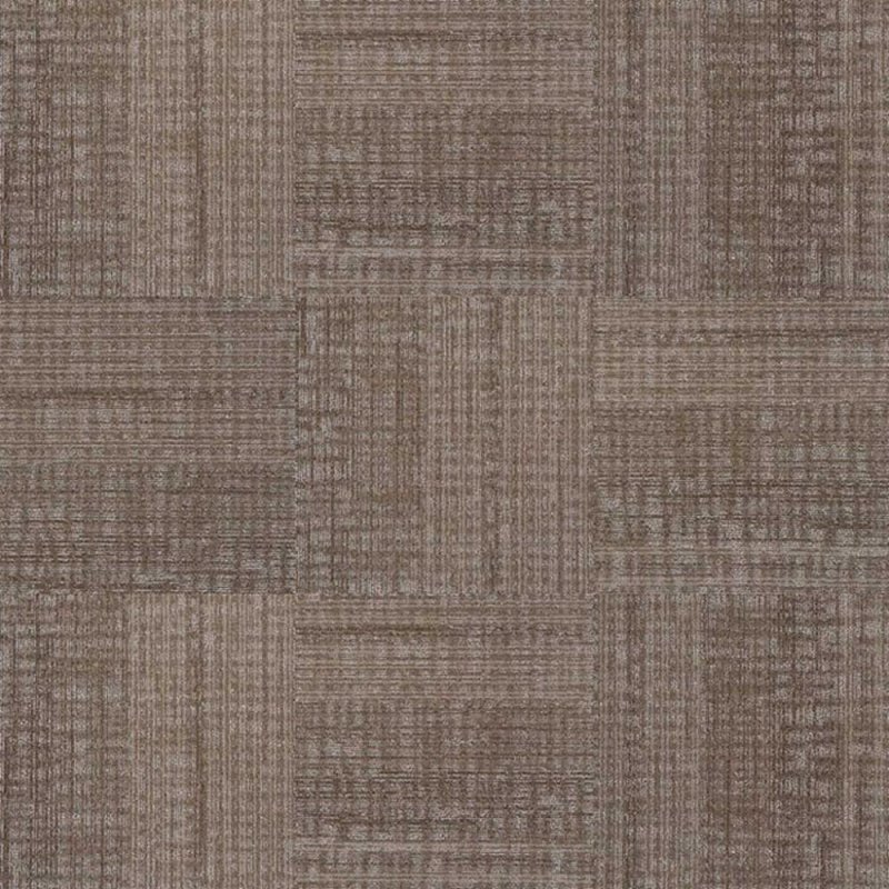 Next Floor Invincible II 19.7\" x 19.7\" Solution-Dyed Nylon Fiber System Carpet Tiles - Alpaca NF851120