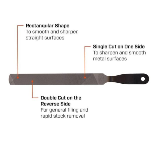 (image for) NICHOLSON 06601 8" Handy File