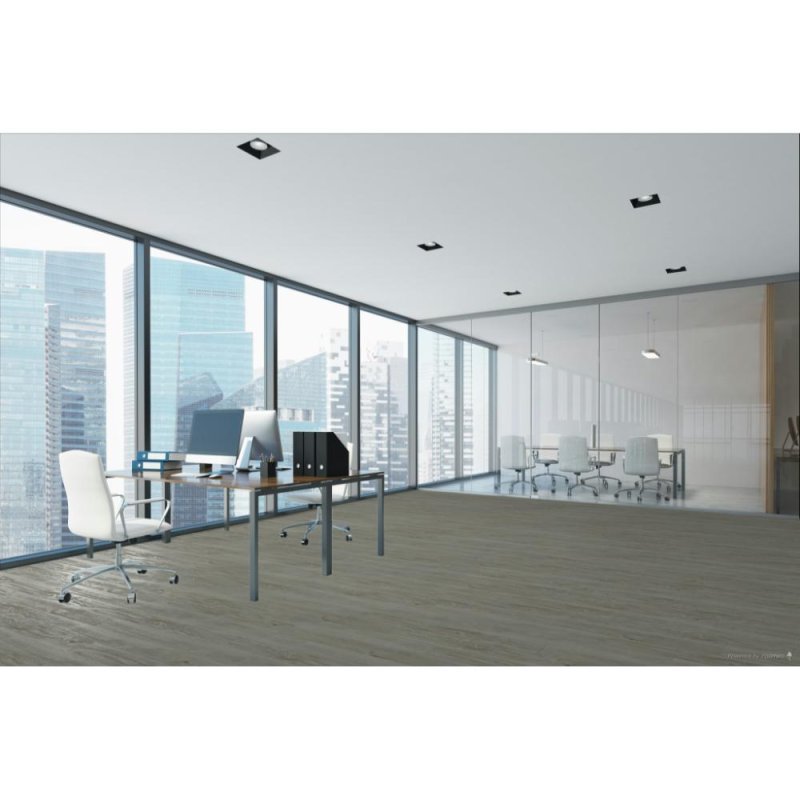 Next Floor Amazing Pro 7\" x 48\" Rigid Click LVP- Nickel Finished Oak 537 048