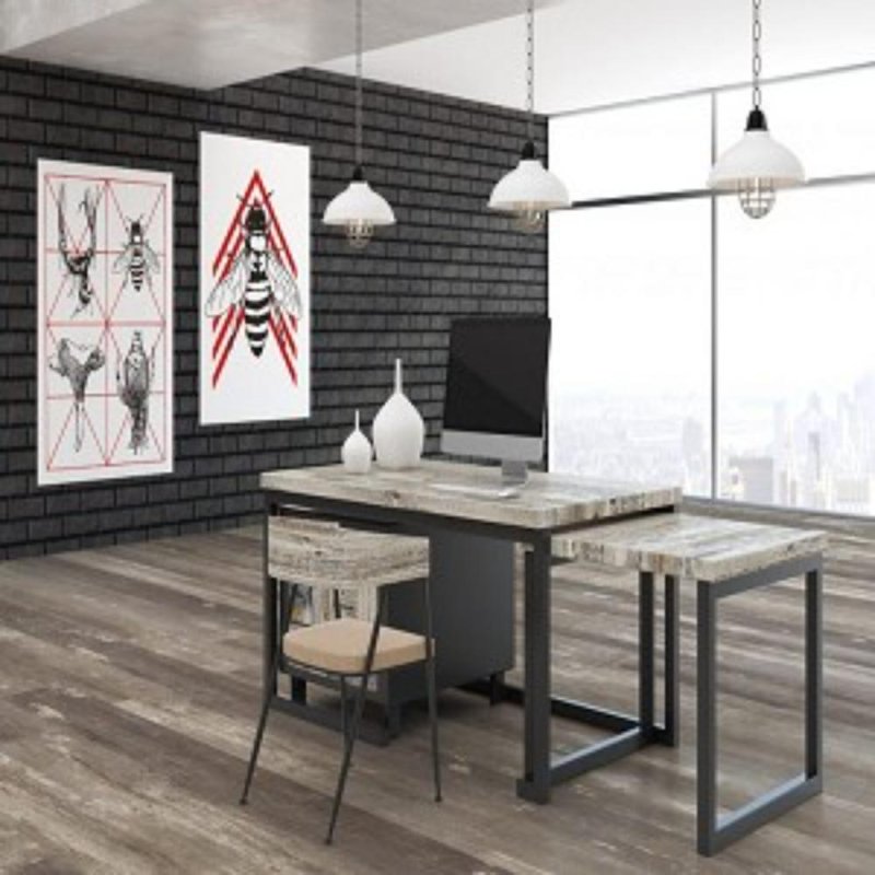 (image for) Johnson Hardwood Farmhouse Manor 7 1/8" x 48" SPC Rigid Core Luxury Vinyl Plank - Night Fall FM-18207