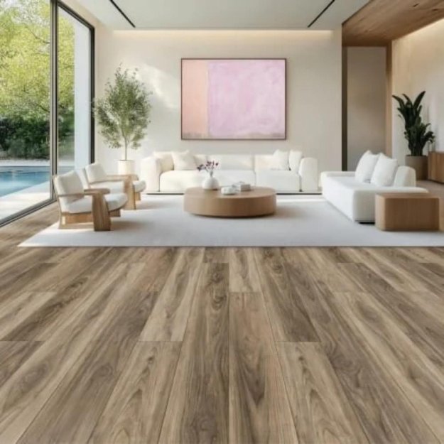 (image for) Nuvelle Density RCU 7.2" X 48" SPC Luxury Vinyl Plank - Coastal Walnut DENRCU1