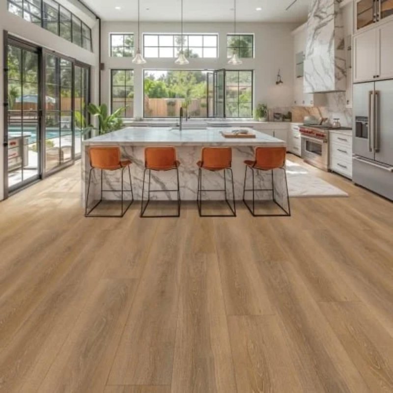 (image for) Nuvelle Grandeur Collection 10" x 82.5" WPC Luxury Vinyl Plank - Andes Summit GD102