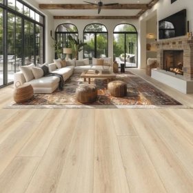 Nuvelle Grandeur Collection 10" x 82.5" WPC Luxury Vinyl Plank - Ashville GD104