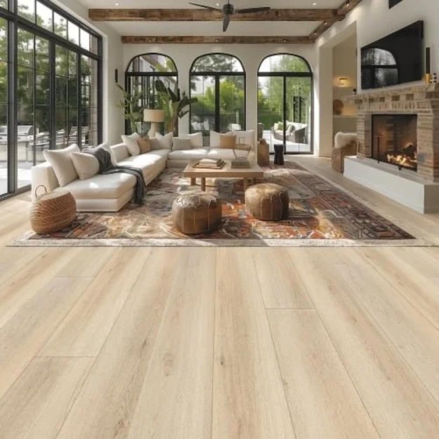 (image for) Nuvelle Grandeur Collection 10" x 82.5" WPC Luxury Vinyl Plank - Ashville GD104