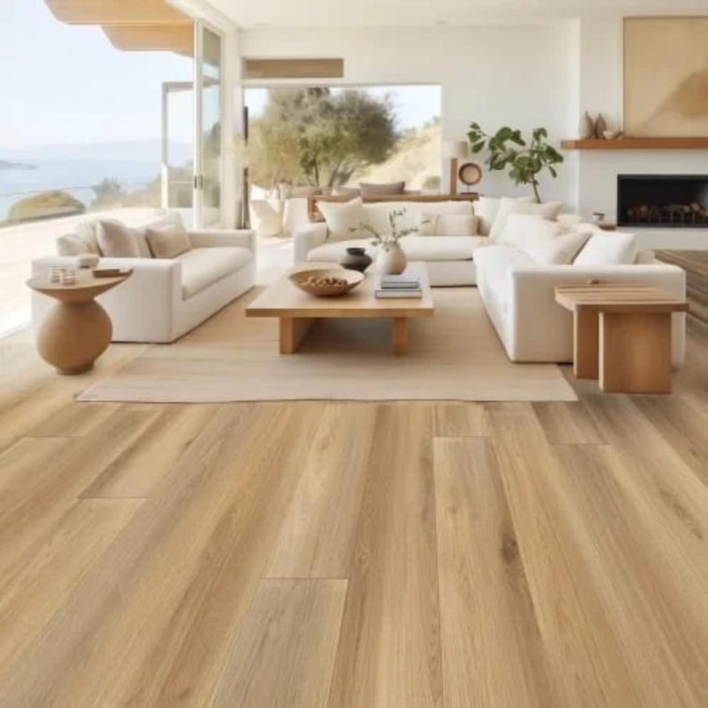 (image for) Nuvelle Grandeur Collection 10" x 82.5" WPC Luxury Vinyl Plank - Canoe Mountain GD107