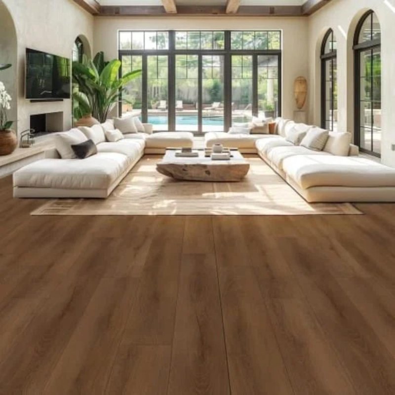 (image for) Nuvelle Grandeur Collection 10" x 82.5" WPC Luxury Vinyl Plank - Van Cortland GD101