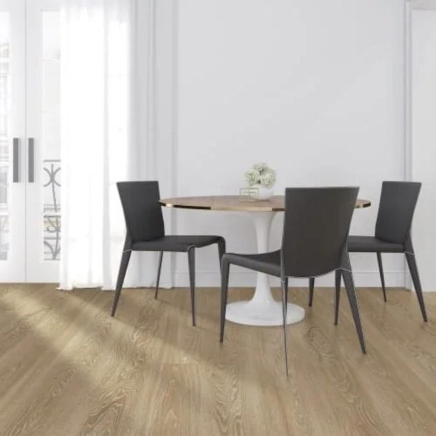 (image for) Nuvelle Lux Collection 9" x 72"" WPC Waterproof Luxury Vinyl Plank - Amber LX102