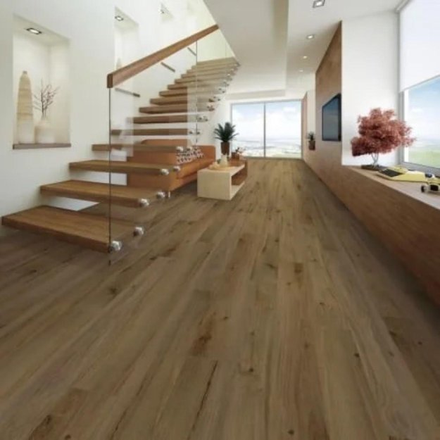 (image for) Nuvelle Lux Collection 9" x 72"" WPC Waterproof Luxury Vinyl Plank - Amethyst LX107