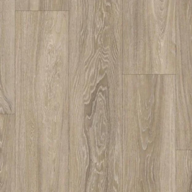 (image for) Nuvelle Lux Collection 9\" x 72\"\" WPC Waterproof Luxury Vinyl Plank - Quartz LX104