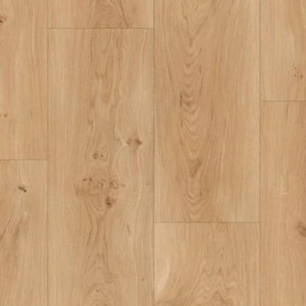 (image for) Nuvelle Lux Collection 9" x 72"" WPC Waterproof Luxury Vinyl Plank - Sunstone LX109