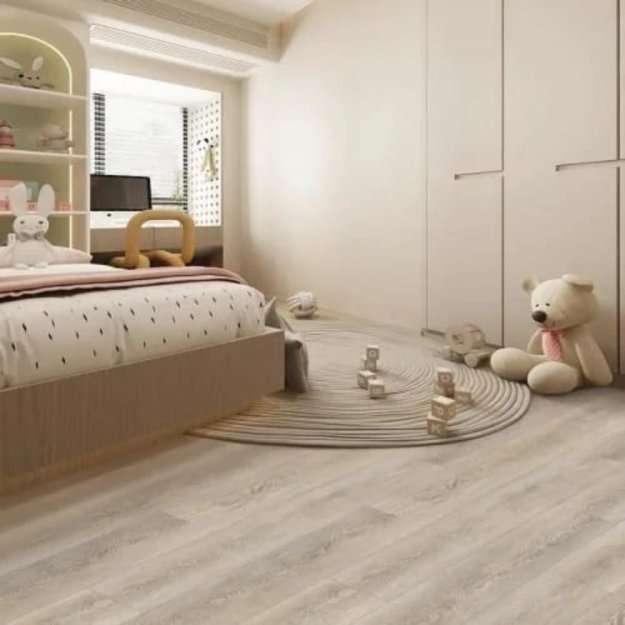 (image for) Nuvelle Paradiso Collection 8.98" x 60" WPC Waterproof Luxury Vinyl Plank - Aruba PD201
